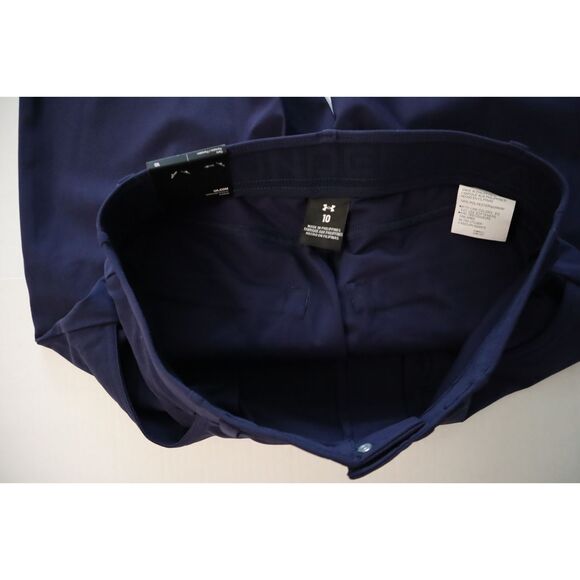 Under Armour 1378842-410 Women's Sz 10 Navy Unstoppable DIA 6-Pocket Pants - Picture 3 of 13